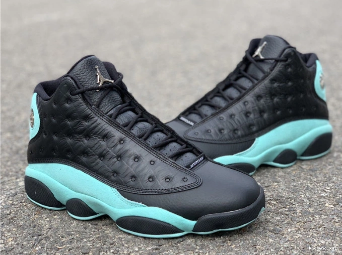 Island Retro 13 Jordan 414571-030 Green Black Air 0718